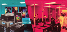 hologram dot matrix lab at process color